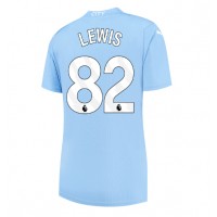 Manchester City Rico Lewis #82 Heimtrikot Frauen 2023-24 Kurzarm